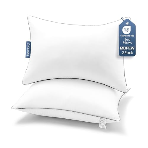 MUFEW Bed Pillows for Sleeping