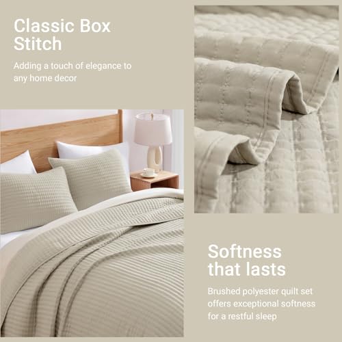 WRENSONGE 3-Piece Lightweight Quilt Bedding Set