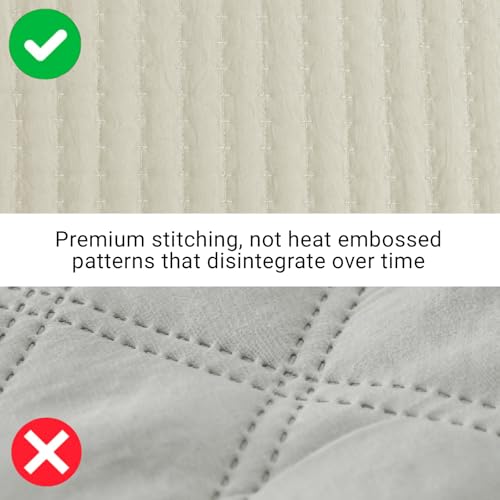 WRENSONGE 3-Piece Lightweight Quilt Bedding Set