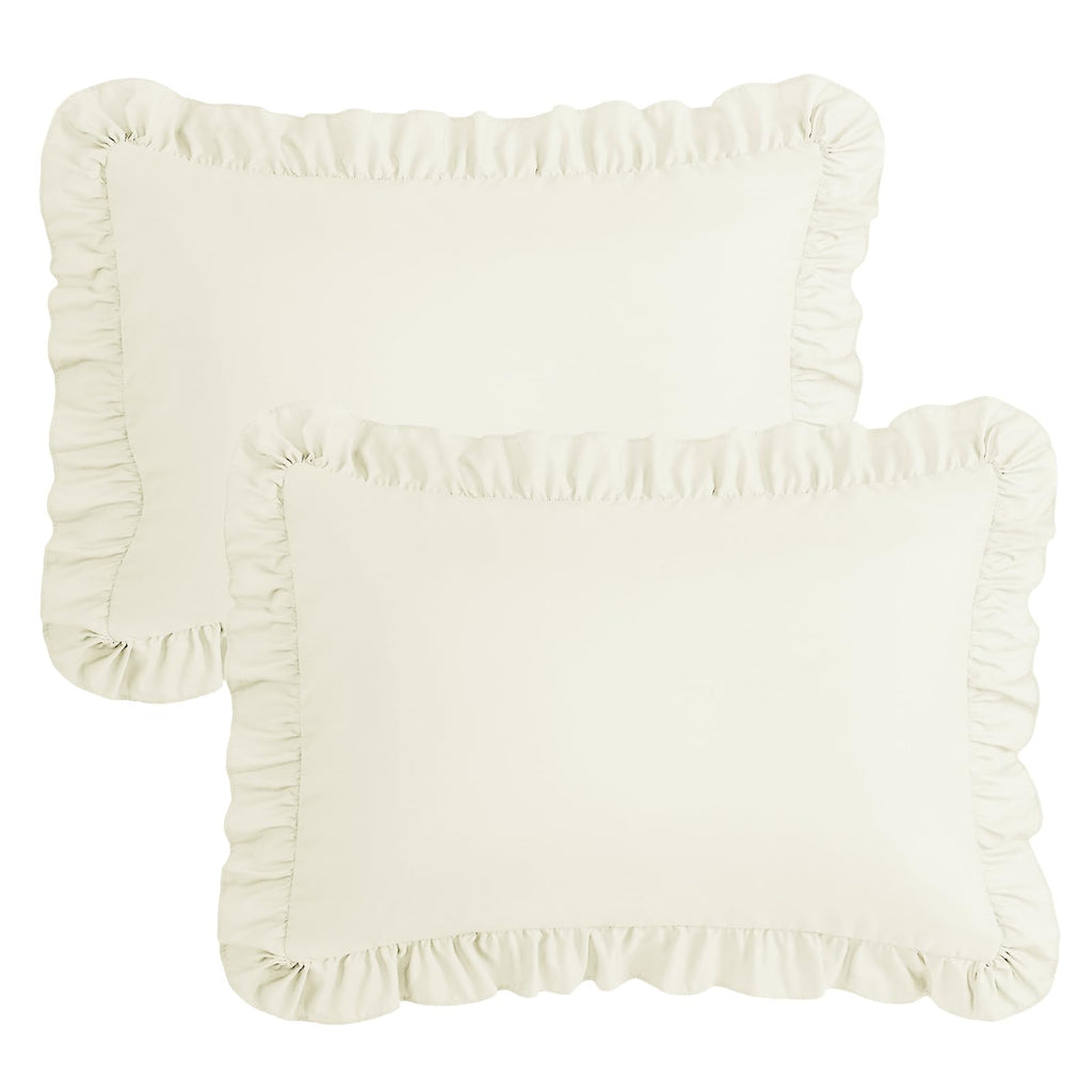 KKJIAF Ruffle Pillow Cases