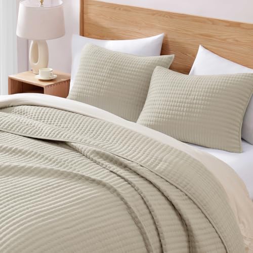 WRENSONGE 3-Piece Lightweight Quilt Bedding Set