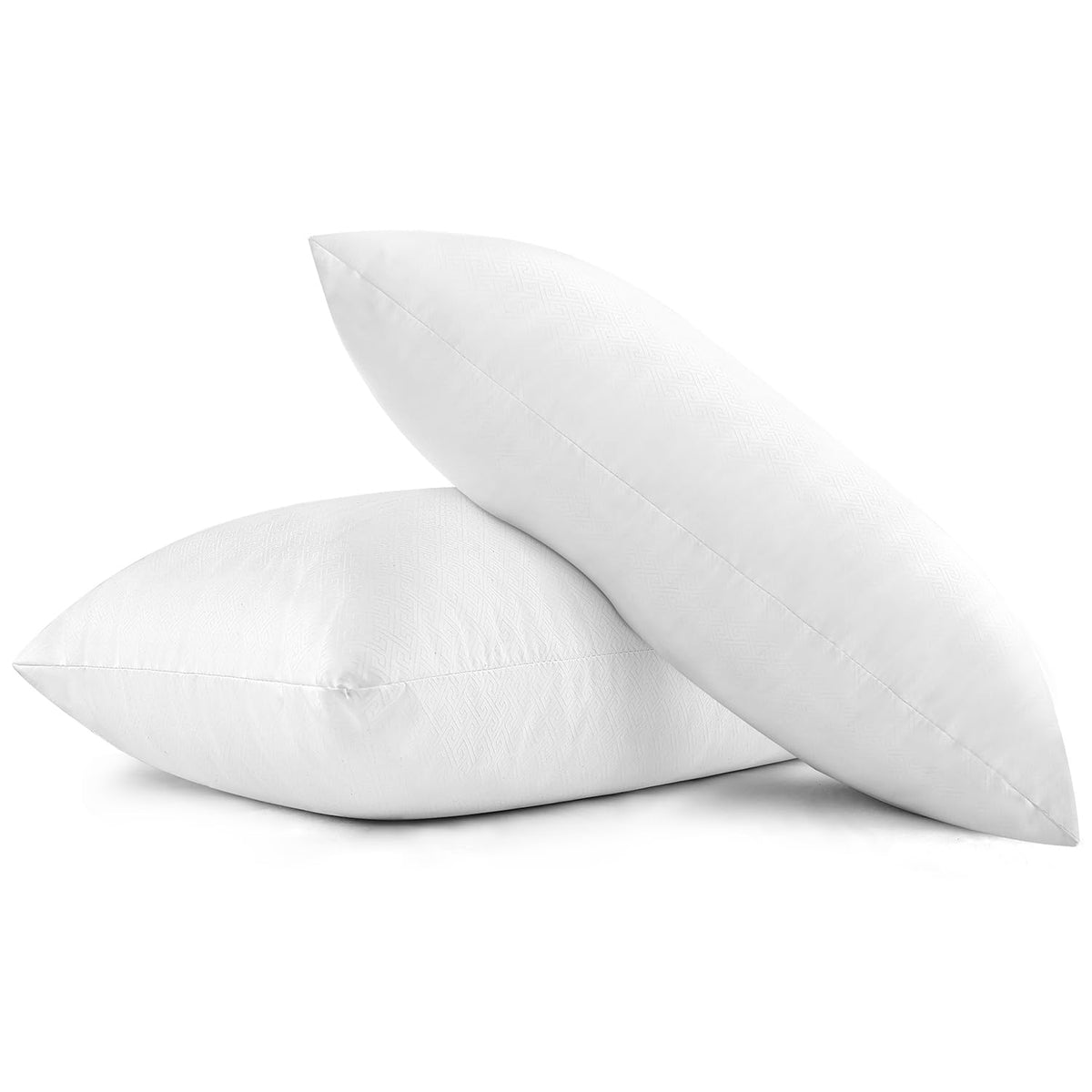 EIUE Hotel Collection Bed Pillows for Sleeping，Pillows for Side and Back Sleepers,Super Soft Down Alternative Microfiber Filled Pillows