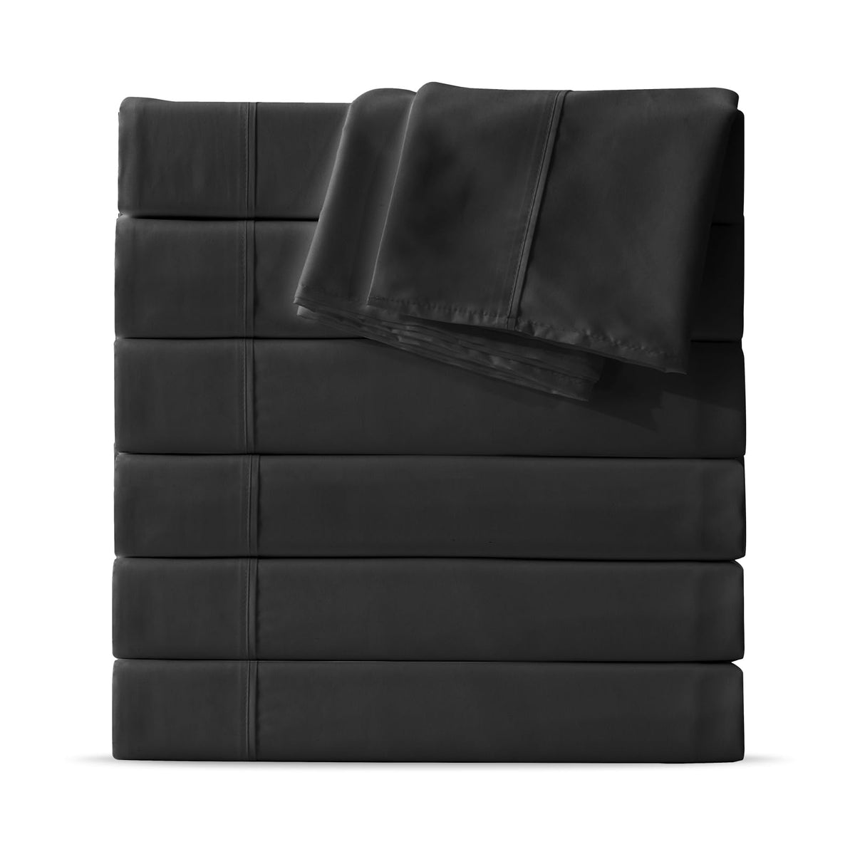 Maple&Stone Twin Flat Sheets Only, Pack of 6, Soft Microfiber Bedding Sheets for Home, Salons, Hotels, Bulk Flat Sheets Only Twin Size