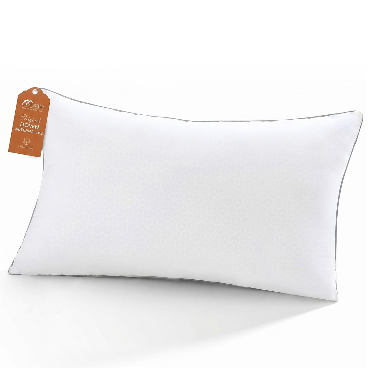 Sasttie 2-Pack Firm Down-Alternative Bed Pillows