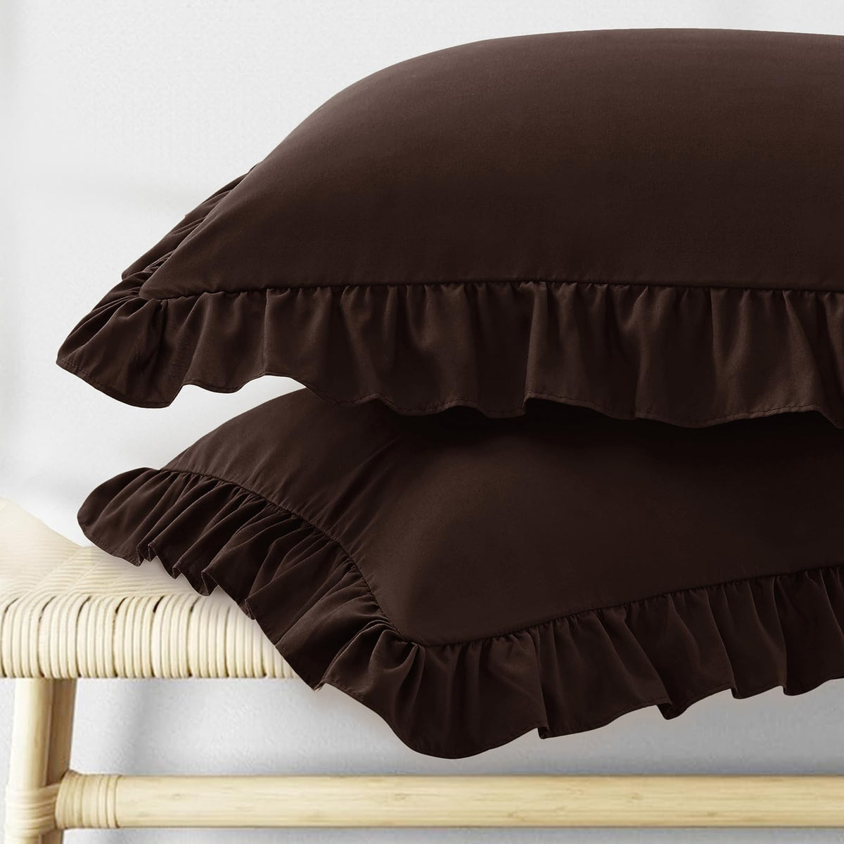 KKJIAF Ruffle Pillow Cases