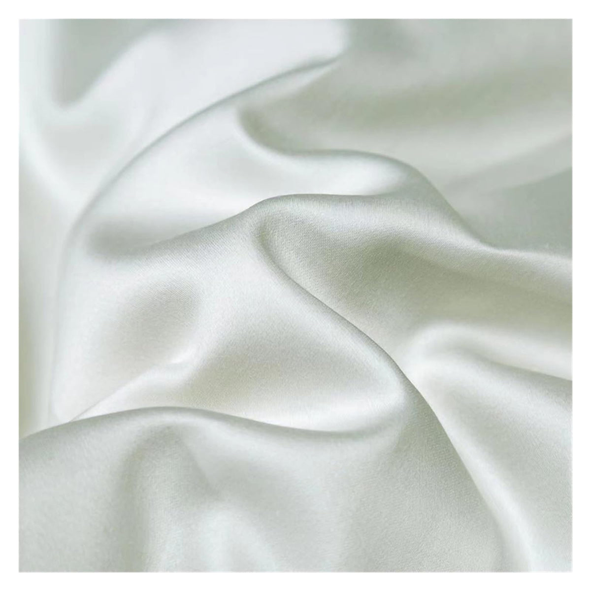 YUSIWOAL Satin Sheets King Size Bed Set Egyptian Cotton Sheet Bed Set Extra-Long Staple Cool Breathable Ultra Comfort Double Hem-Stitched Flat Fitted and 2 Pillow Cases Bed Four Pieces Set