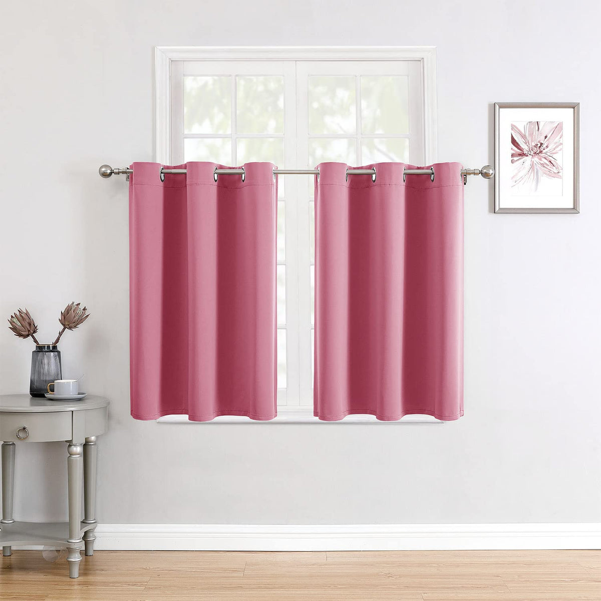 ChrisDowa 2-Panel Thermal Insulated Blackout Curtains