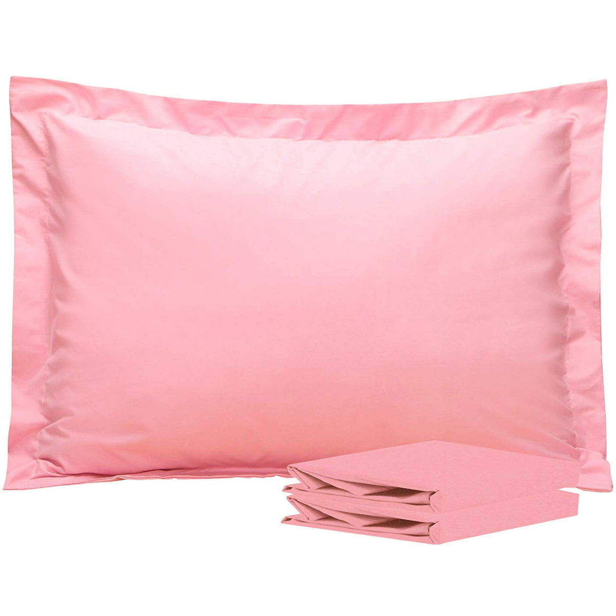 NTBAY Brushed Microfiber Pillow Shams, Soft and Cozy, Wrinkle, Fade, Stain Resistant 2 Pack Pillow Cases