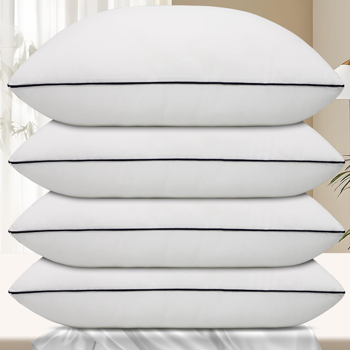 Vorouhals 2-Pack Cooling Down-Alternative Bed Pillows
