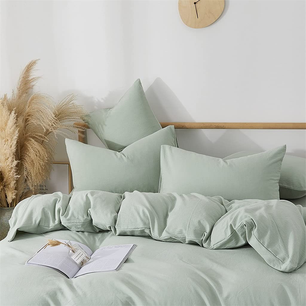 LLLSSS Cotton Color Small Fresh Fashion Pillow Case Standard Size Household Bed Bedding