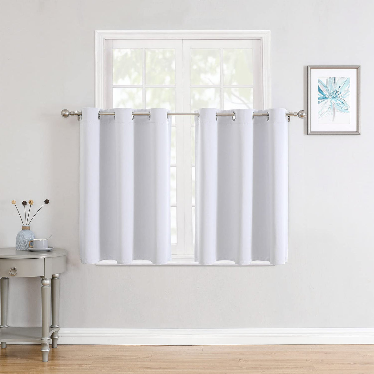 ChrisDowa 2-Panel Thermal Insulated Blackout Curtains