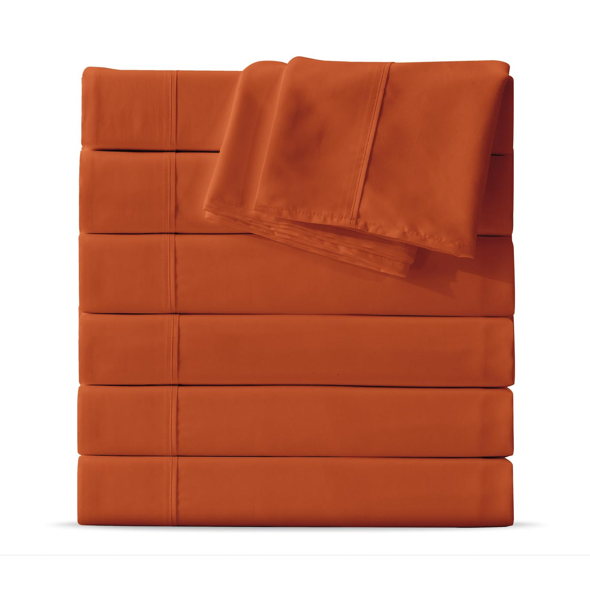 Maple&Stone Twin Flat Sheets Only, Pack of 6, Soft Microfiber Bedding Sheets for Home, Salons, Hotels, Bulk Flat Sheets Only Twin Size