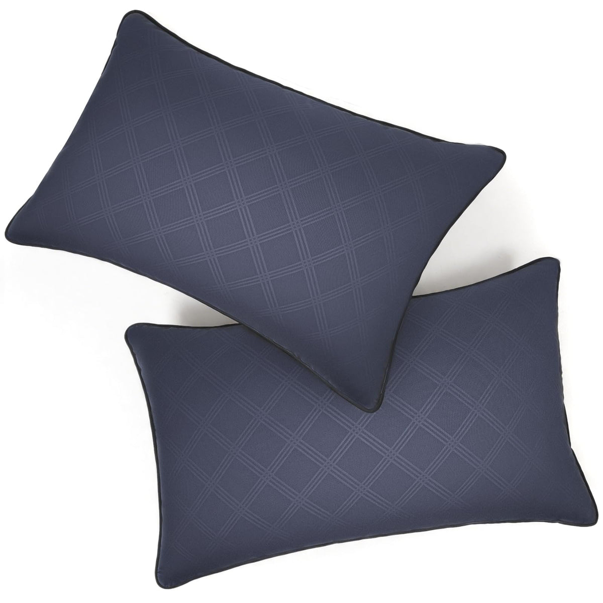 Vorouhals Hotel Collection Bed Pillows for Sleeping 2 Pack Cooling Pillows Set of 2 for Back, Stomach or Side Sleepers, Super Soft Down Alternative Microfiber Filled Pillows