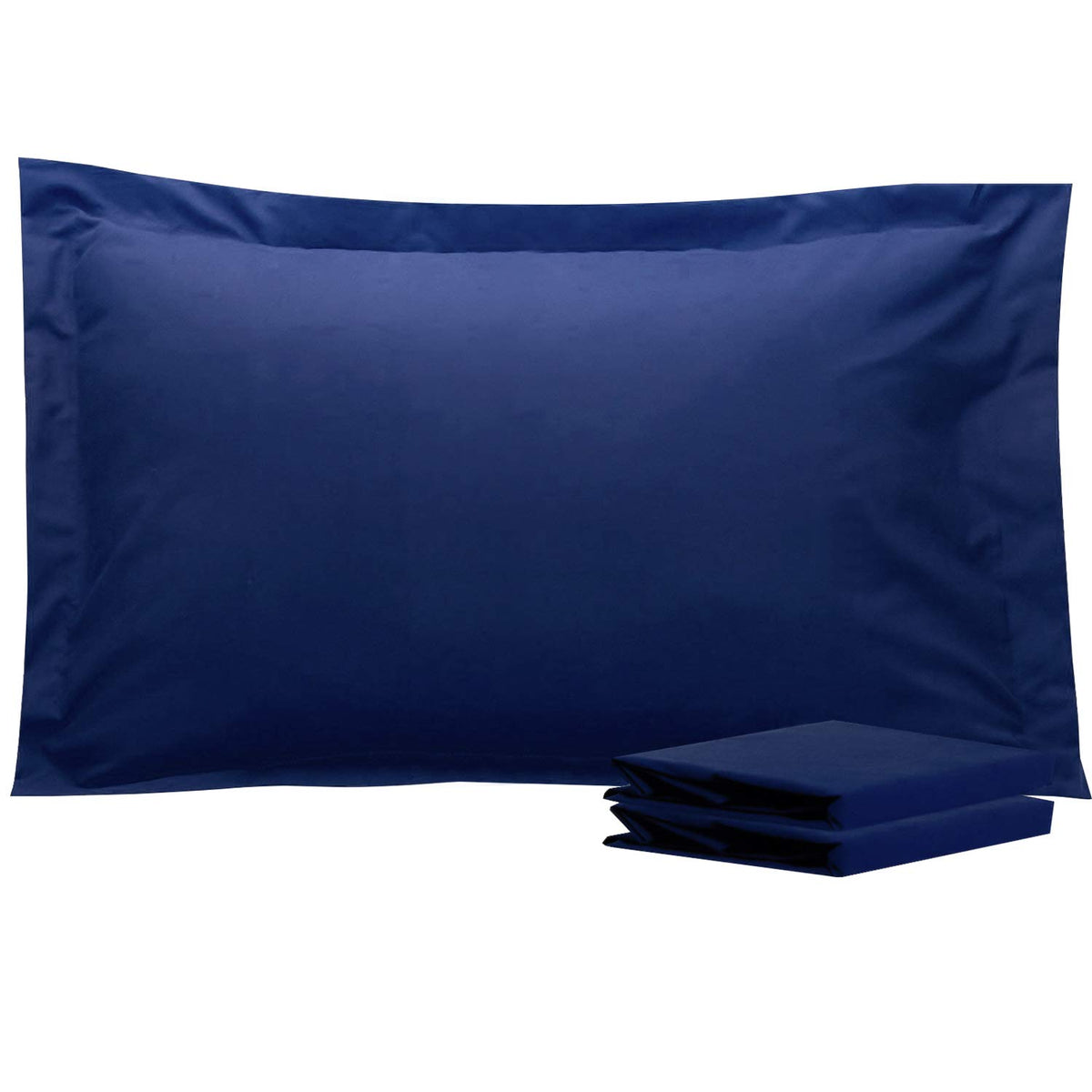 NTBAY Brushed Microfiber Pillow Shams, Soft and Cozy, Wrinkle, Fade, Stain Resistant 2 Pack Pillow Cases