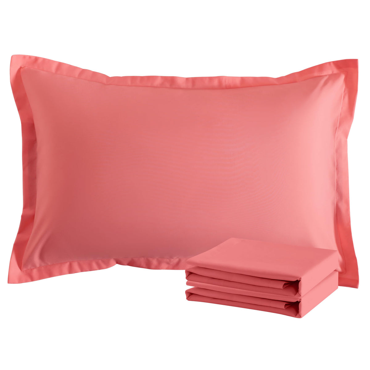 NTBAY Brushed Microfiber Pillow Shams, Soft and Cozy, Wrinkle, Fade, Stain Resistant 2 Pack Pillow Cases