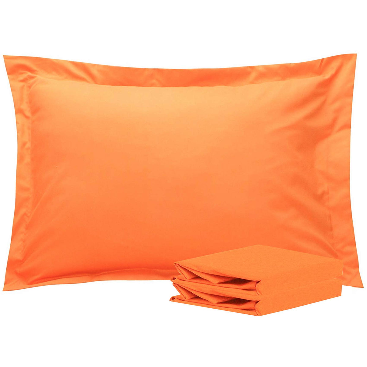 NTBAY Brushed Microfiber Pillow Shams, Soft and Cozy, Wrinkle, Fade, Stain Resistant 2 Pack Pillow Cases