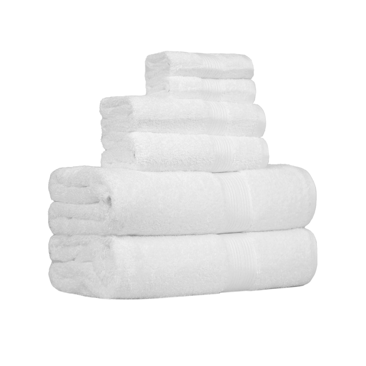 Amazon Basics Oversized Fade-Resistant Cotton Towel Set