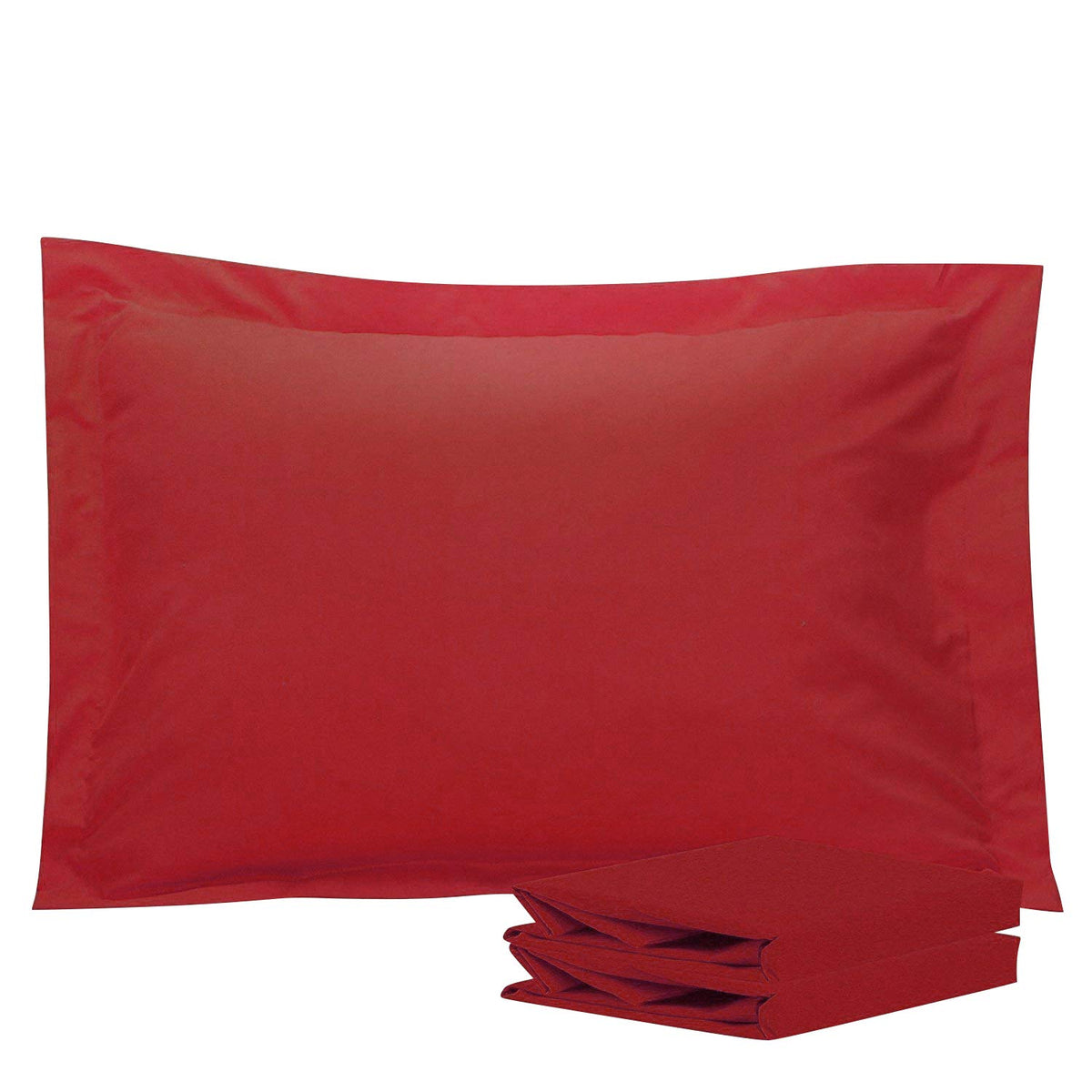 NTBAY Brushed Microfiber Pillow Shams, Soft and Cozy, Wrinkle, Fade, Stain Resistant 2 Pack Pillow Cases