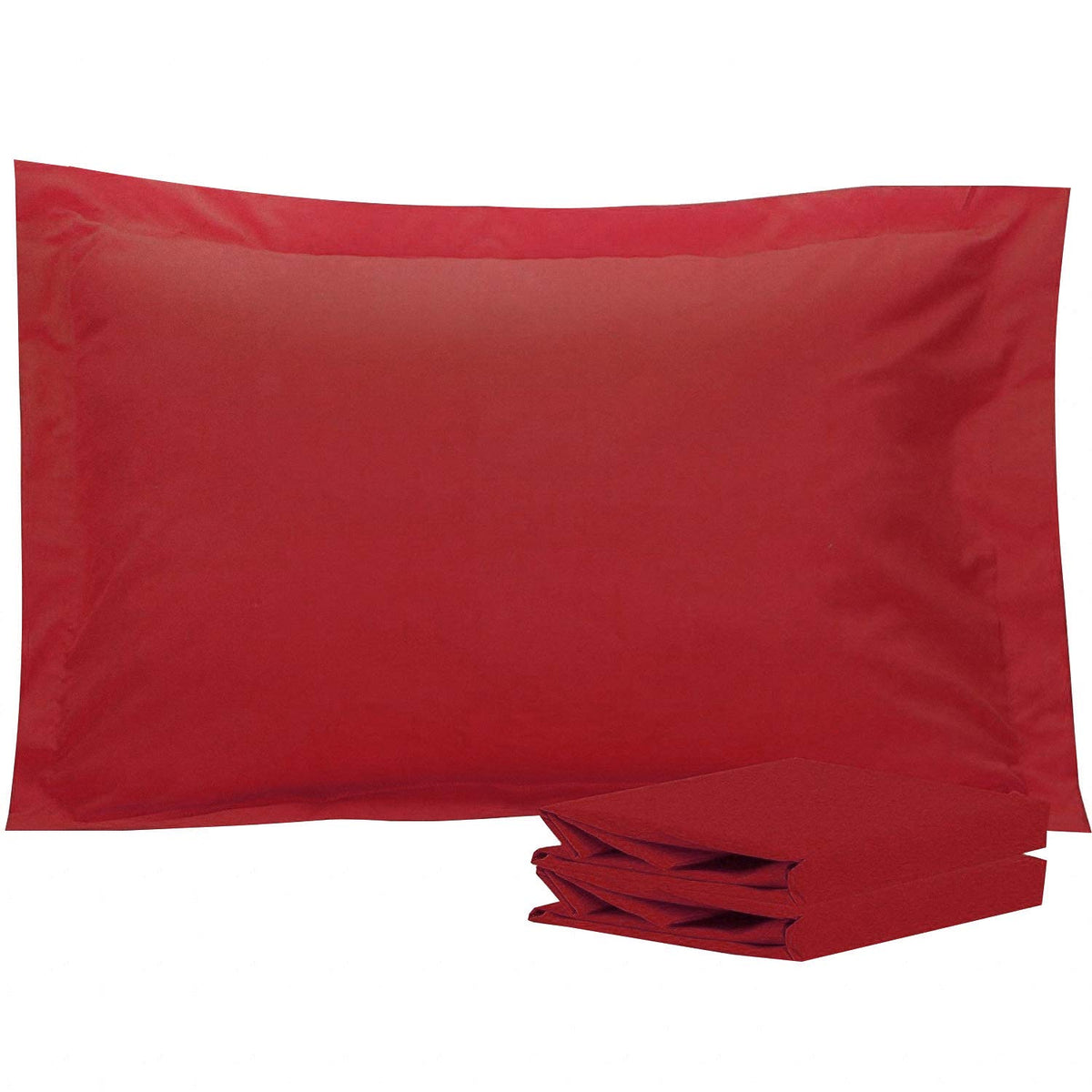 NTBAY Brushed Microfiber Pillow Shams, Soft and Cozy, Wrinkle, Fade, Stain Resistant 2 Pack Pillow Cases