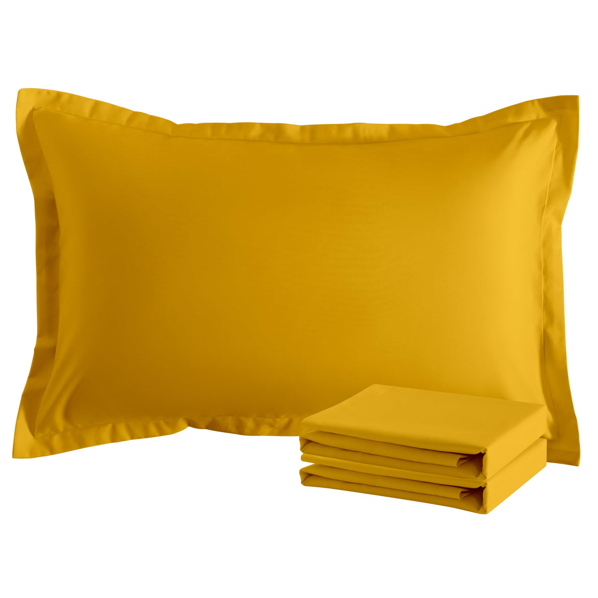 NTBAY Brushed Microfiber Pillow Shams, Soft and Cozy, Wrinkle, Fade, Stain Resistant 2 Pack Pillow Cases