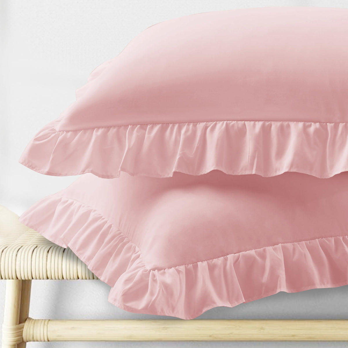 KKJIAF Ruffle Pillow Cases