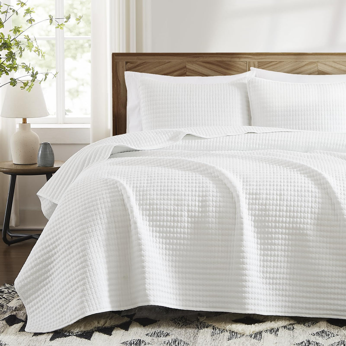 WRENSONGE 3-Piece Lightweight Quilt Bedding Set