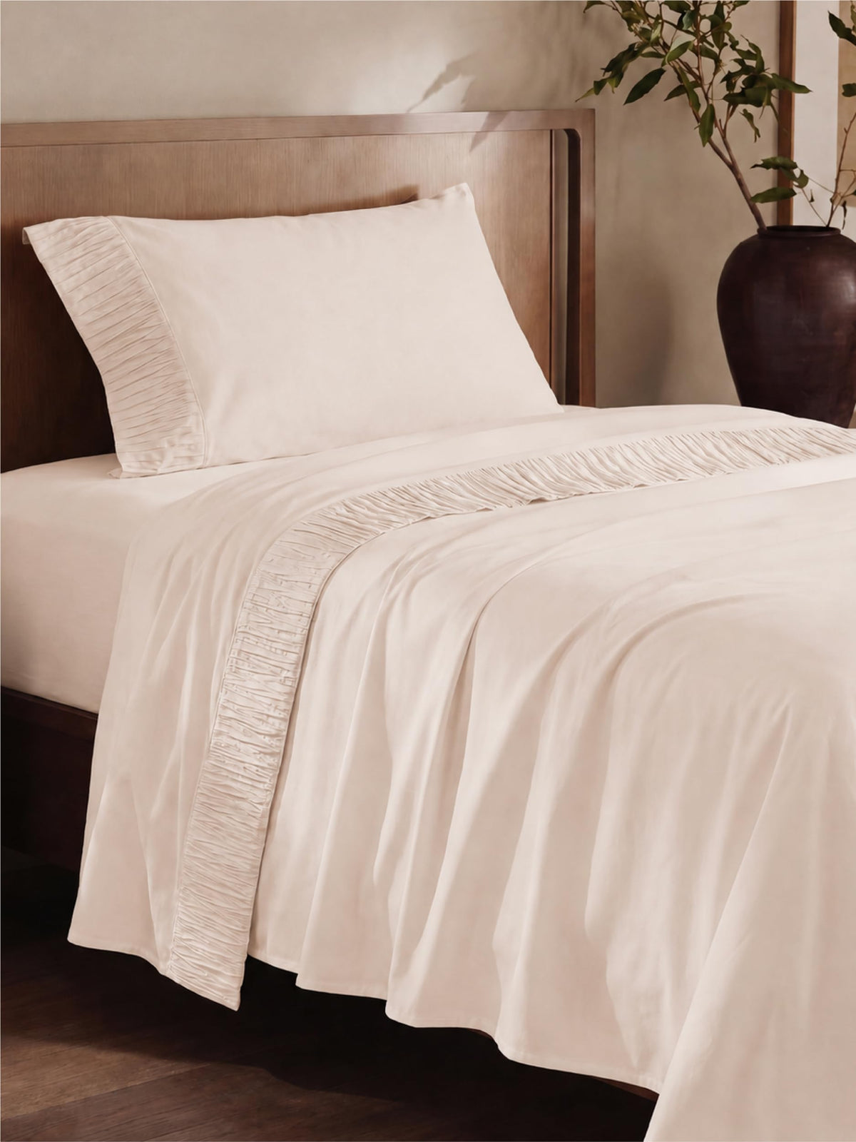 Bedsure Sheet Set - Soft Sheets - Breathable & Cooling - Hotel Luxury - Easy Care Polyester Microfiber Bedding