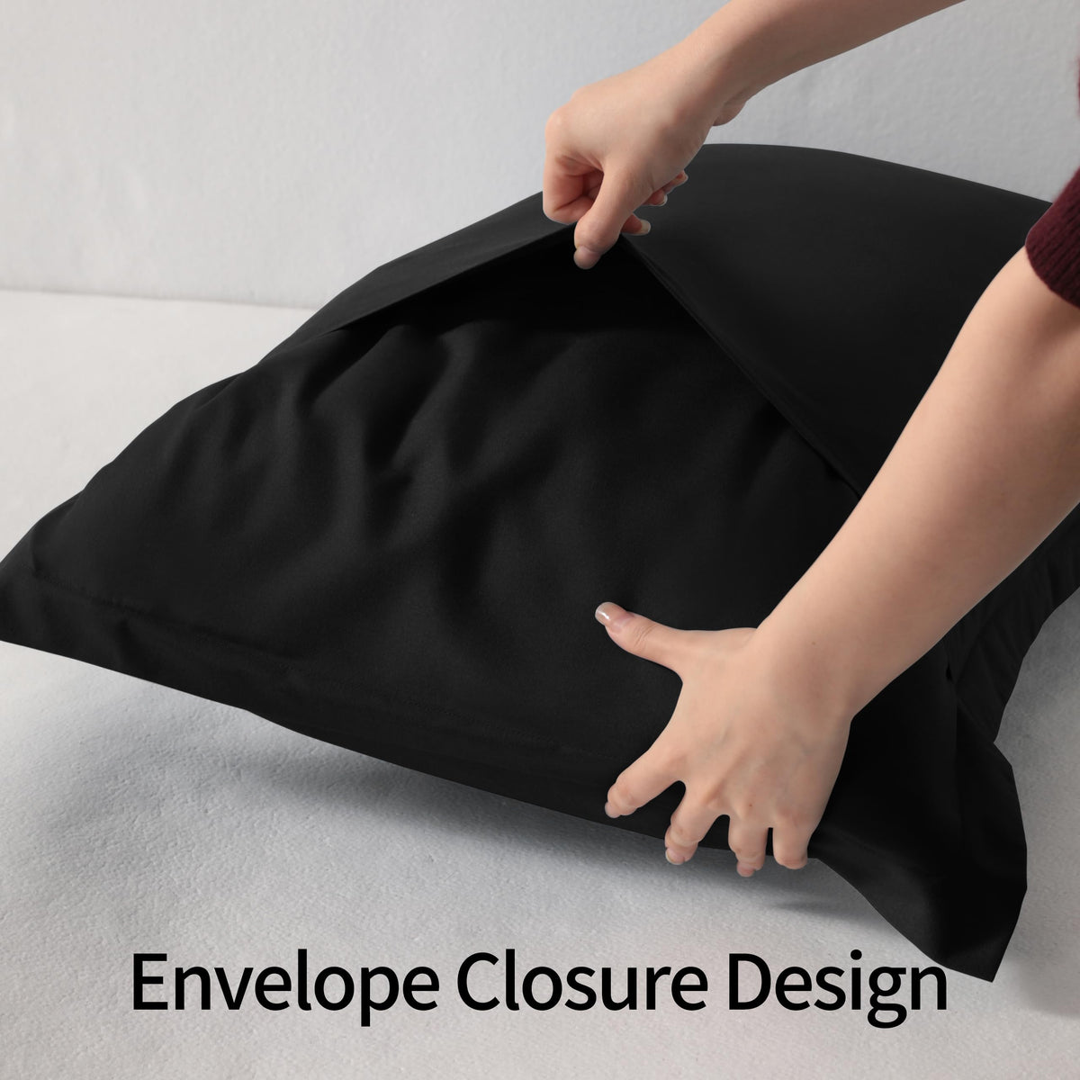 NTBAY 2-Pack Soft Brushed Microfiber Pillow Shams