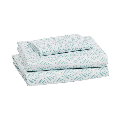 Amazon Basics Lightweight Super Soft Easy Care Microfiber 4-Piece Bed Sheet Set with 14-Inch Deep Pocket