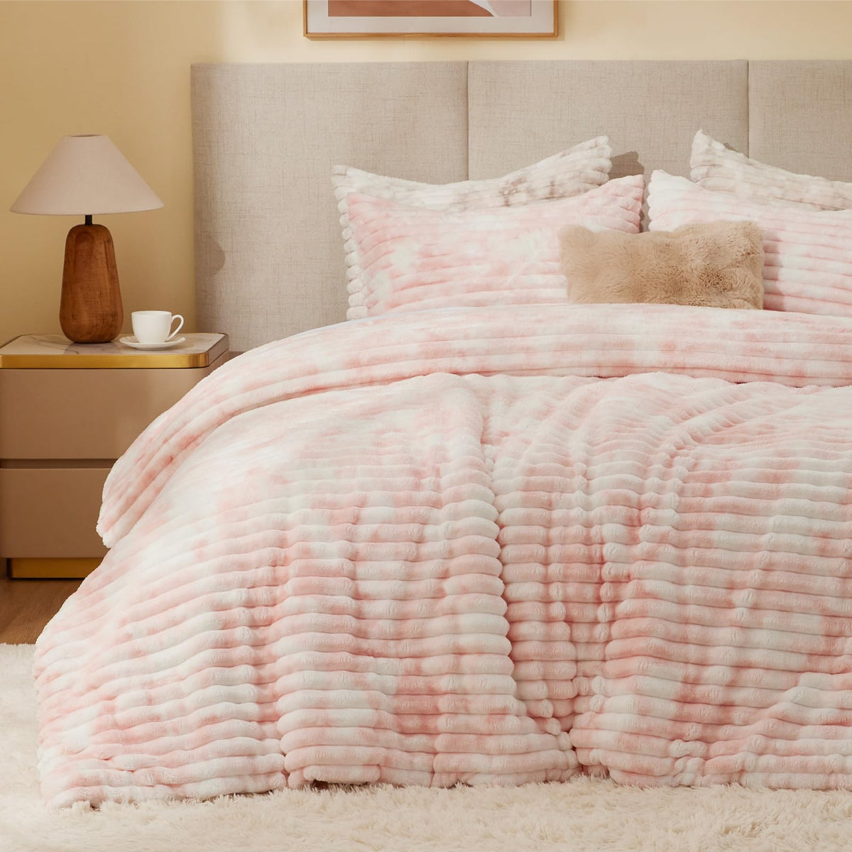 BEDELITE Fleece Comforter Set
