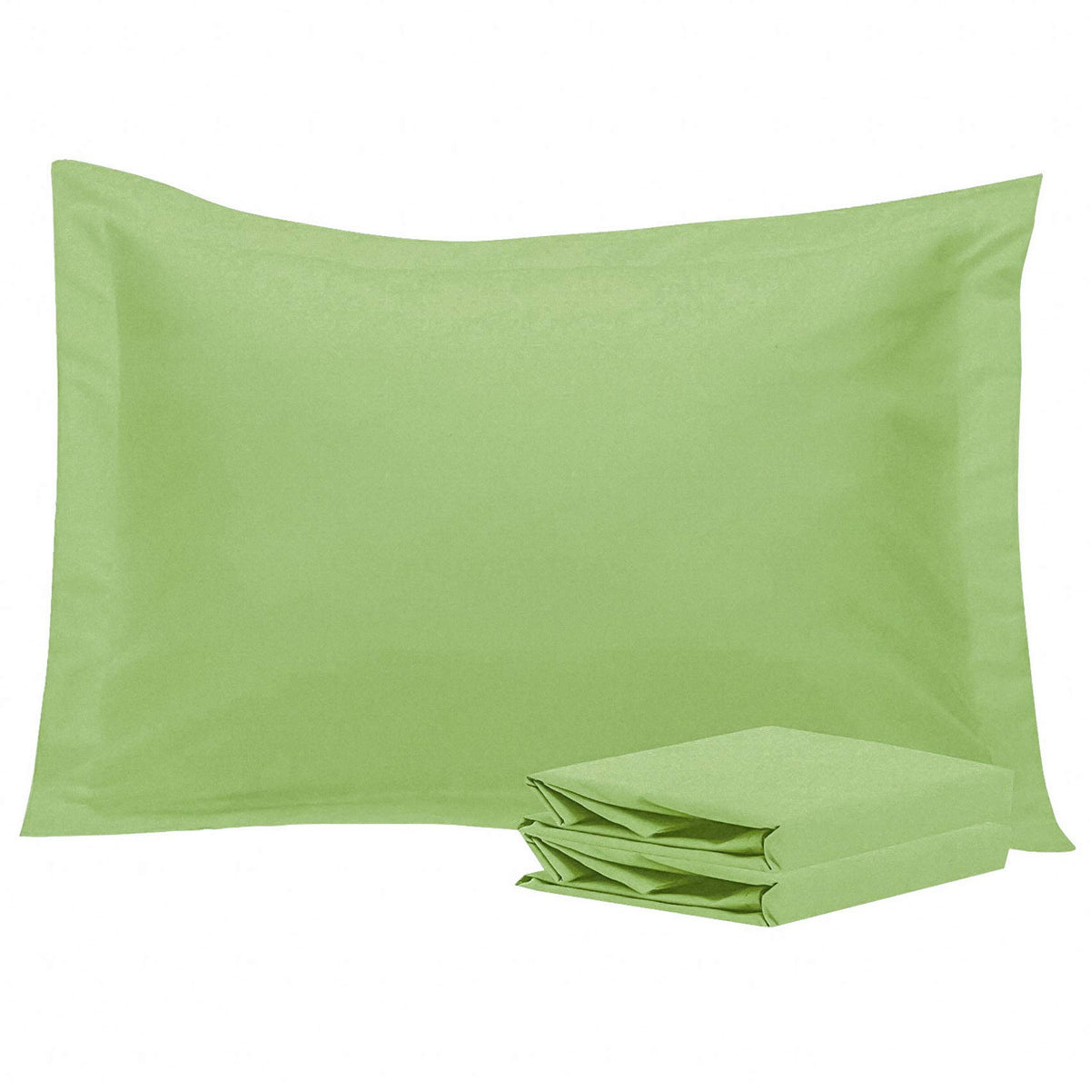 NTBAY Brushed Microfiber Pillow Shams, Soft and Cozy, Wrinkle, Fade, Stain Resistant 2 Pack Pillow Cases