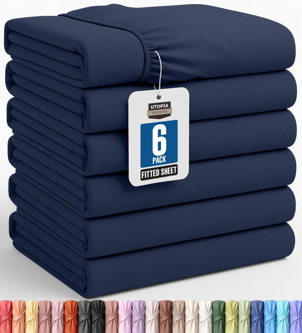 Fitted Sheet, Ultra Soft Fits Up to 16 Inch Deep Pocket