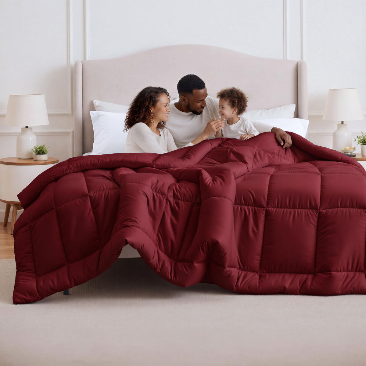 Bedsure Comforter Duvet Insert, Quilted Bedding Blanket, Oeko-TEX