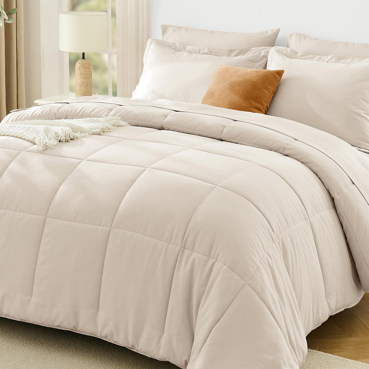 JollyVogue Complete Bed-in-a-Bag Comforter Set