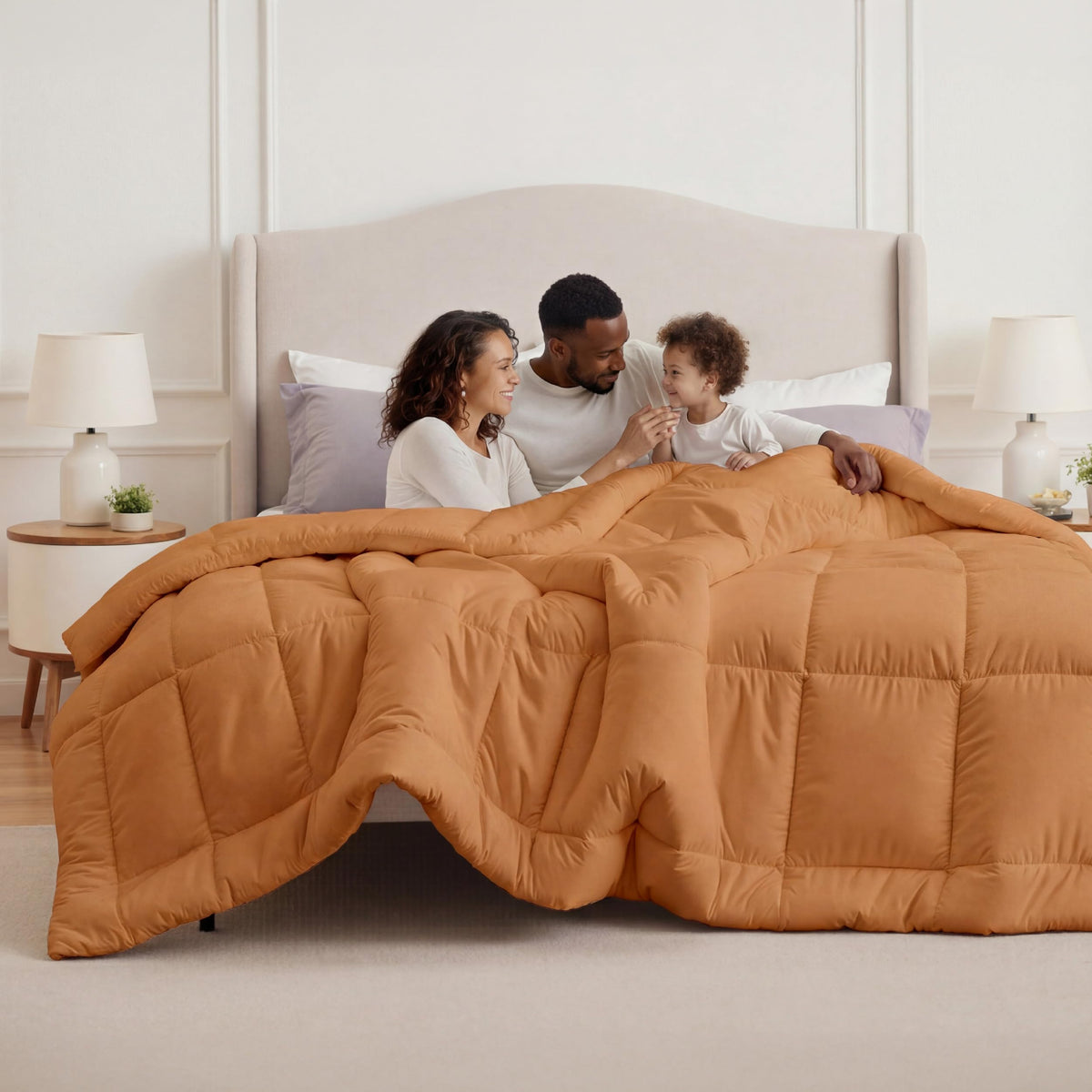 Bedsure Comforter Duvet Insert, Quilted Bedding Blanket, Oeko-TEX
