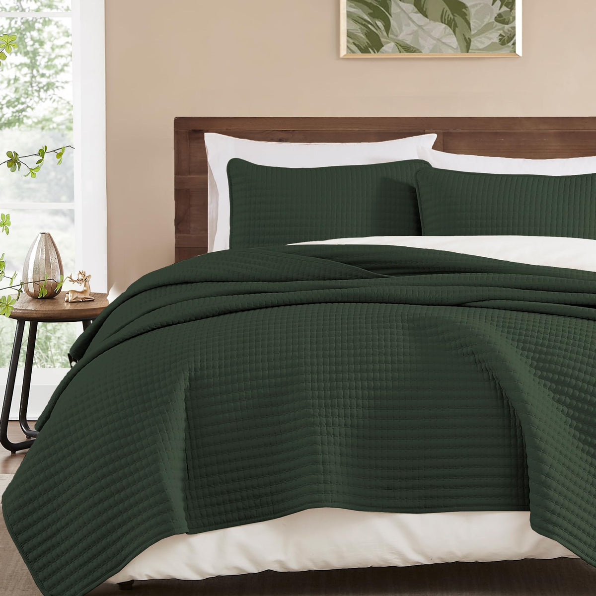 WRENSONGE 3-Piece Lightweight Quilt Bedding Set