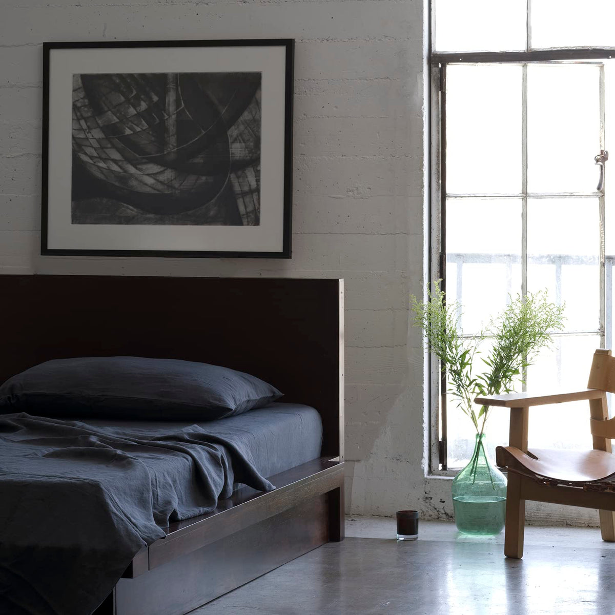 Huddleson Linen Sheet Set Breathable French Flax Woven in Italy European Luxury Quality Sheets