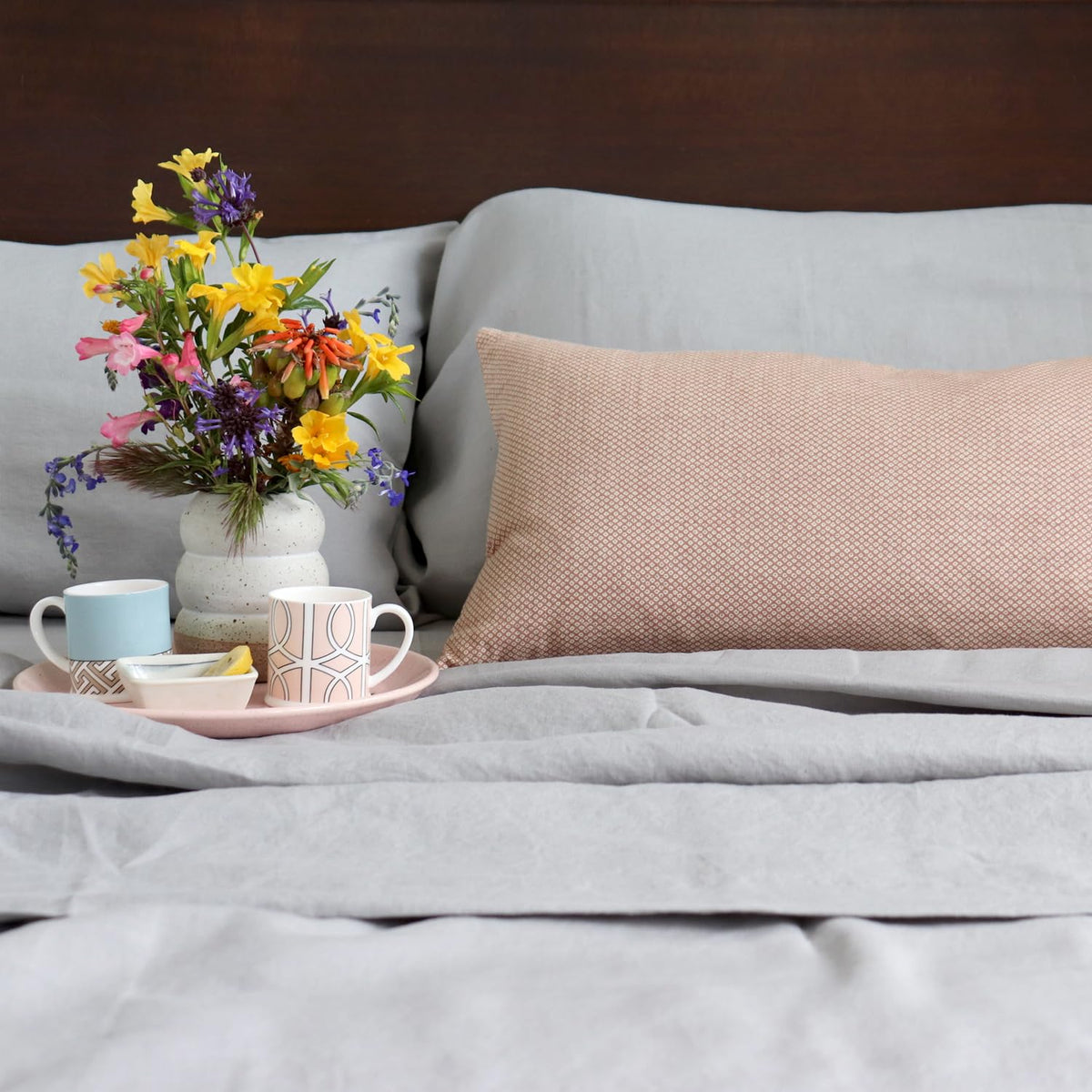 Huddleson Linen Sheet Set Breathable French Flax Woven in Italy European Luxury Quality Sheets