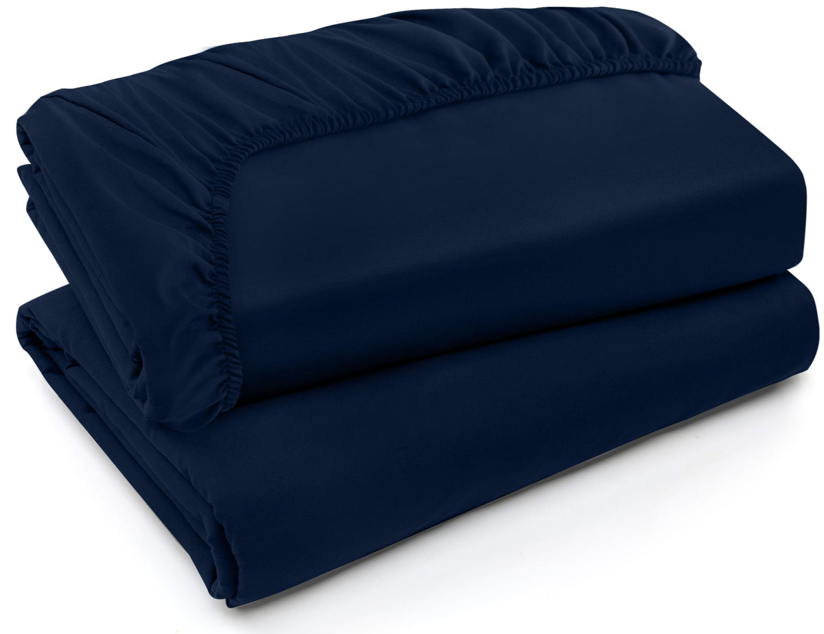 Fitted Sheet, Ultra Soft Fits Up to 16 Inch Deep Pocket
