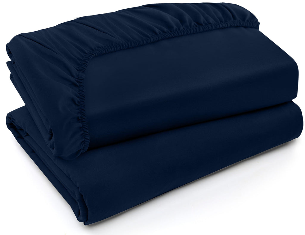 Fitted Sheet, Ultra Soft Fits Up to 16 Inch Deep Pocket