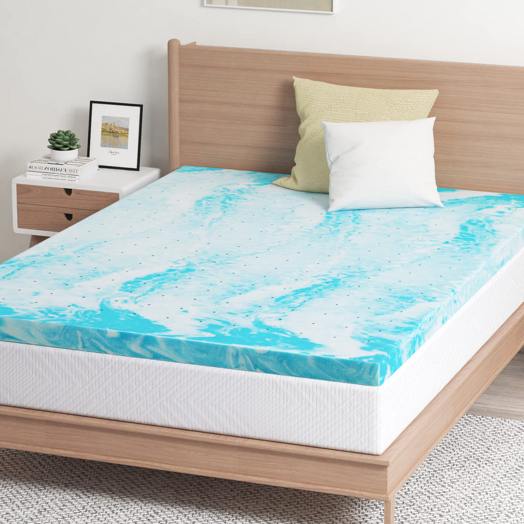 EGO Topper Cal King Memory Foam Mattress Topper