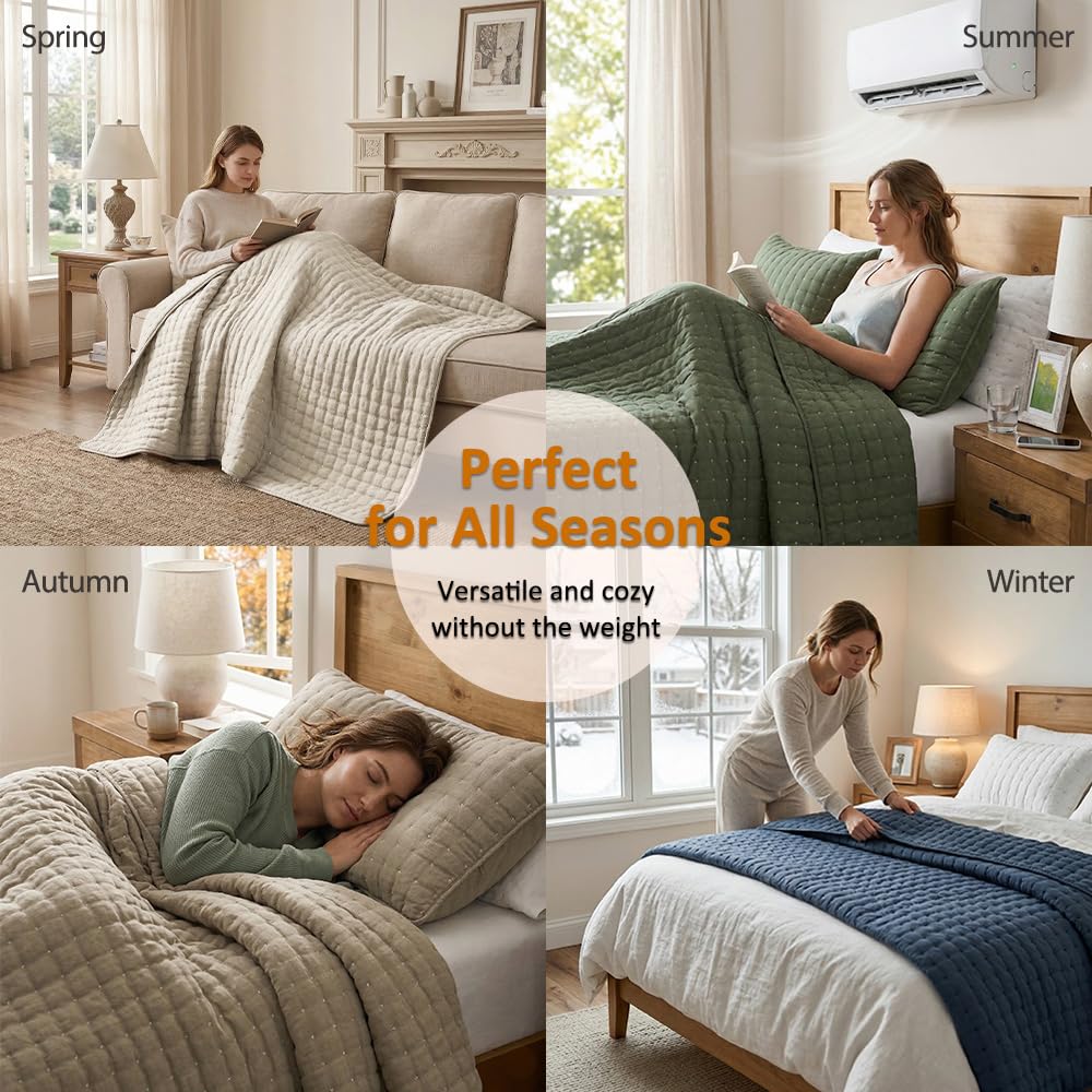 WDCOZY Cloud Soft Quilt Set