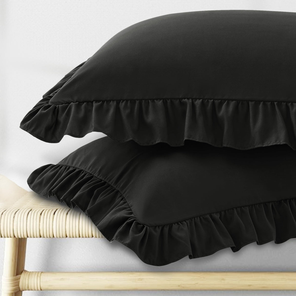 KKJIAF Ruffle Pillow Cases
