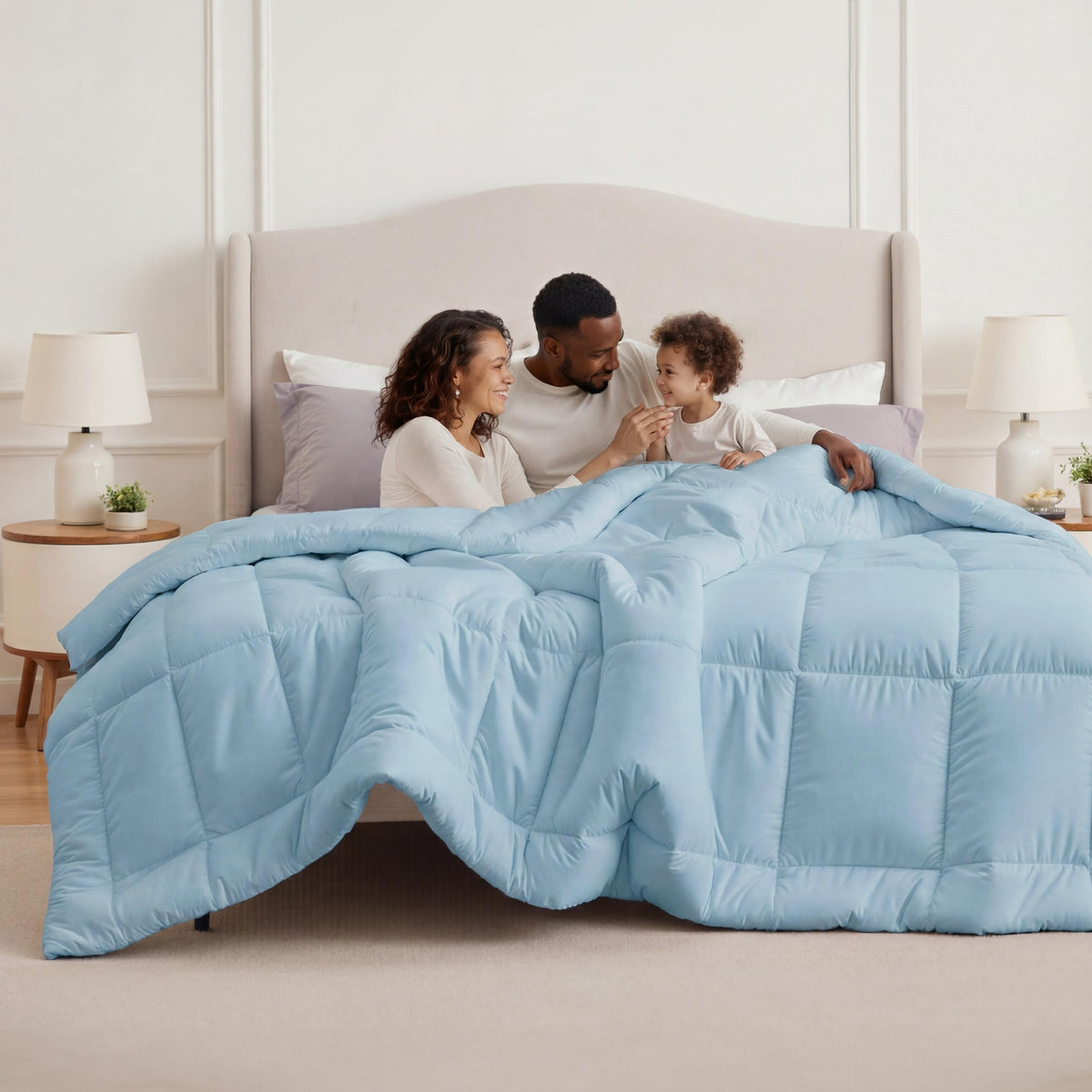 Bedsure Comforter Duvet Insert, Quilted Bedding Blanket, Oeko-TEX