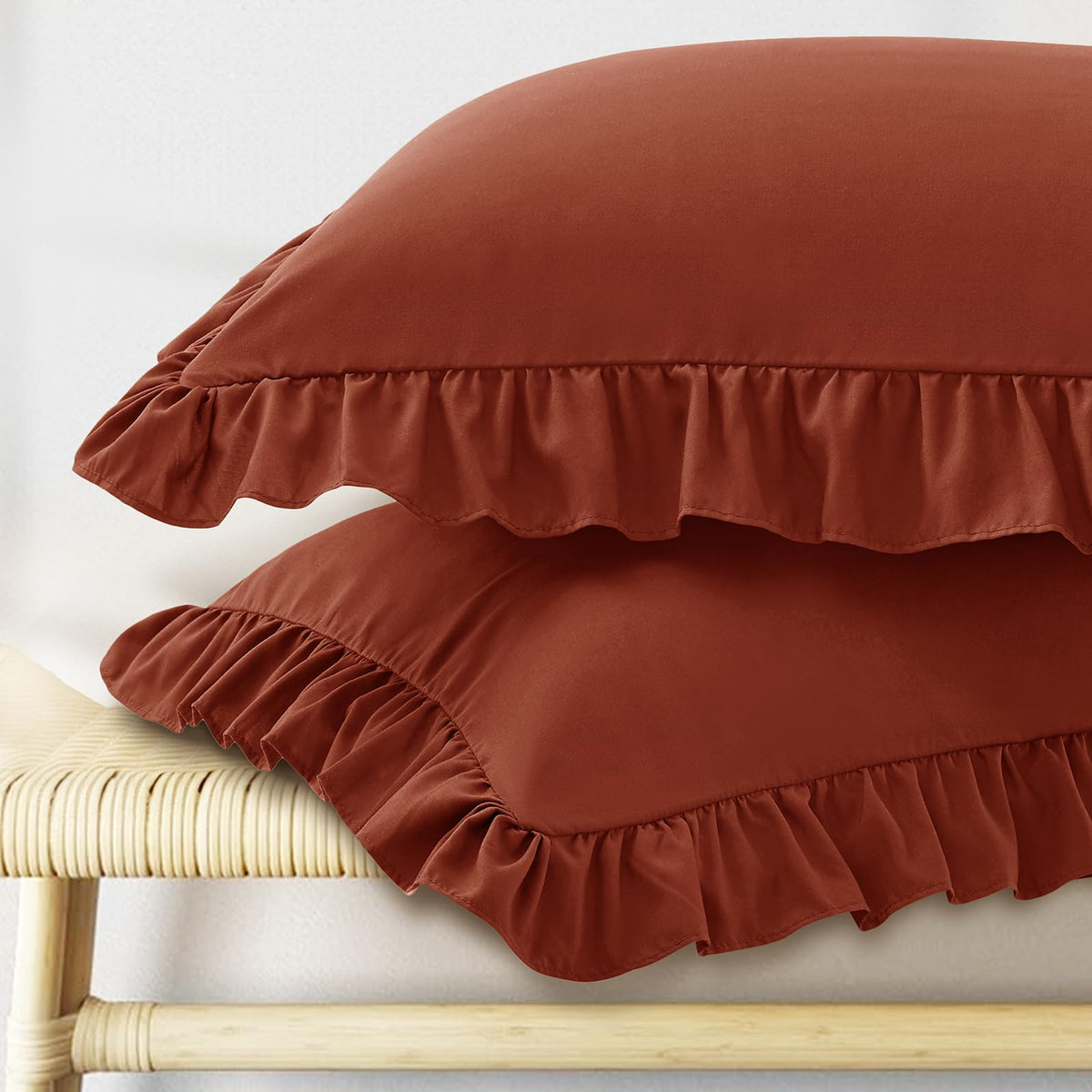 KKJIAF Ruffle Pillow Cases