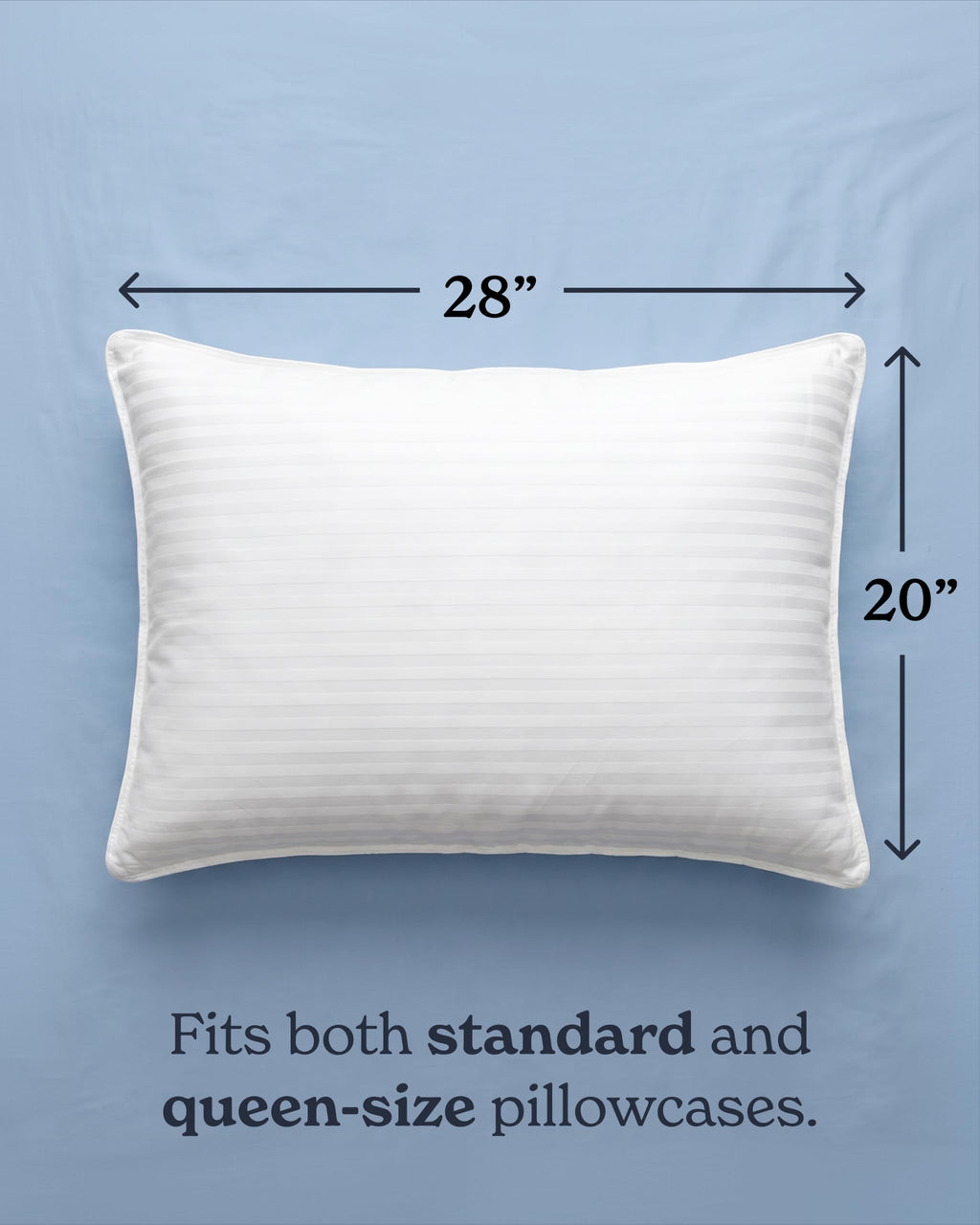Beckham Hotel Collection Bed Pillows Set of 2 - Down Alternative Bedding Gel Cooling Big Pillow for Back, Stomach or Side Sleepers