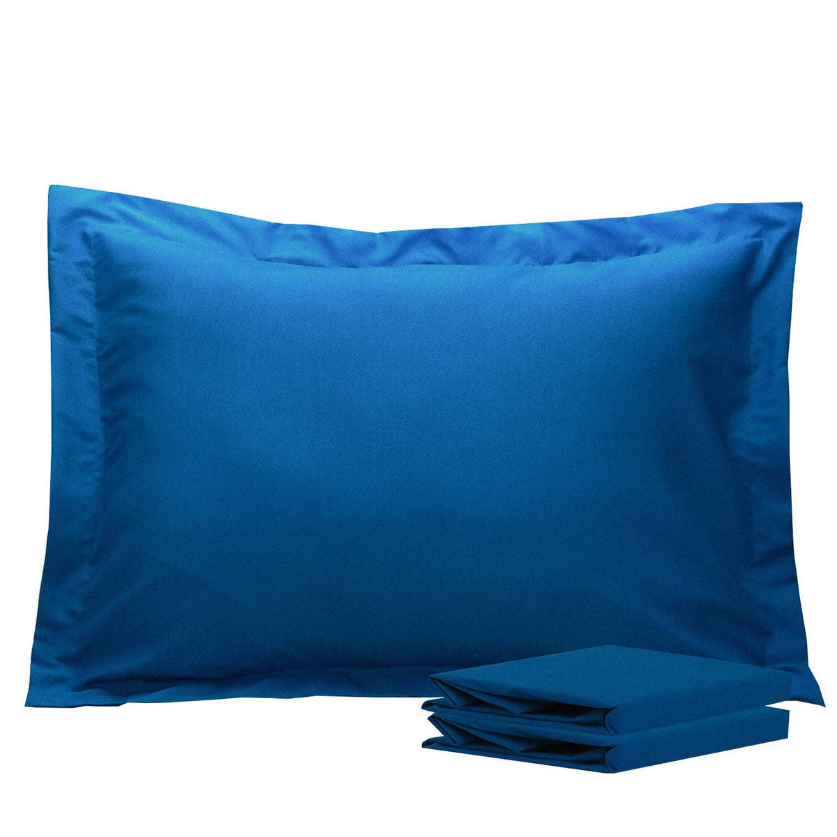 NTBAY Brushed Microfiber Pillow Shams, Soft and Cozy, Wrinkle, Fade, Stain Resistant 2 Pack Pillow Cases