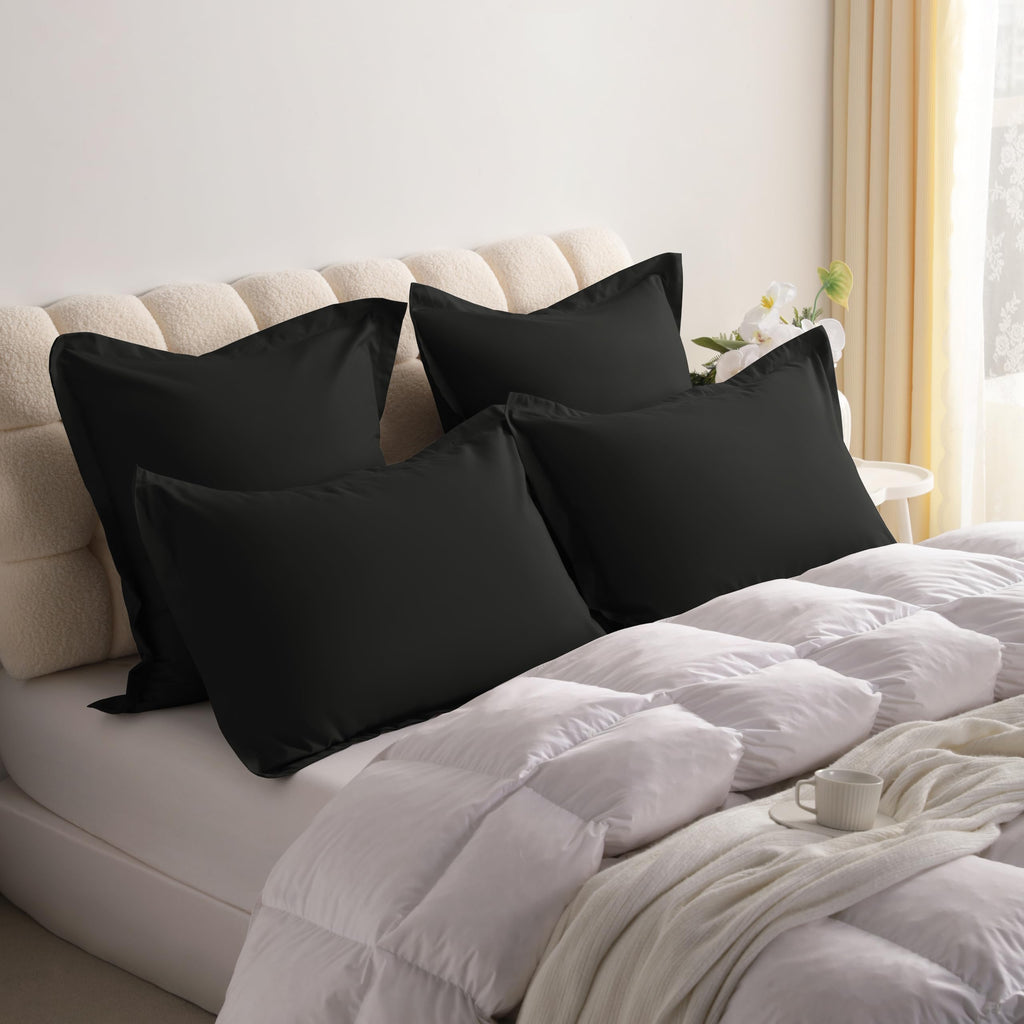 NTBAY 2-Pack Soft Brushed Microfiber Pillow Shams
