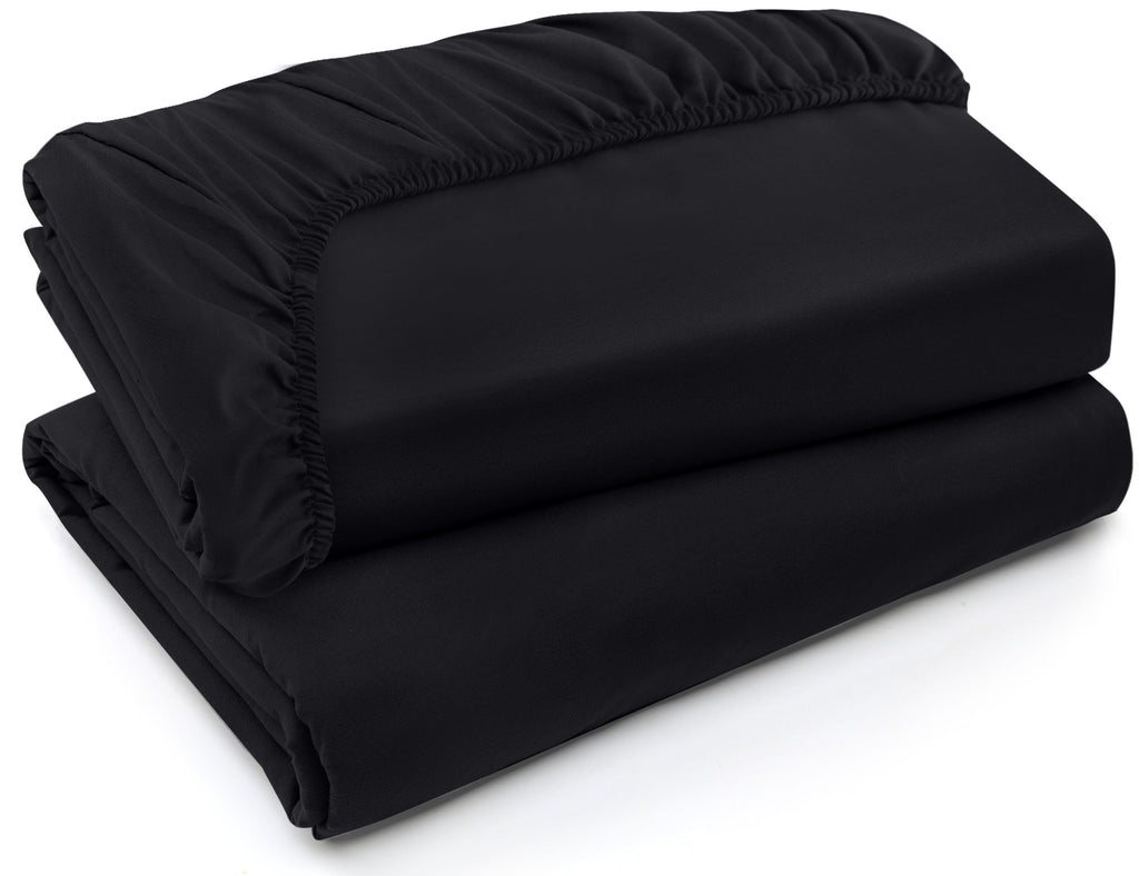 Fitted Sheet, Ultra Soft Fits Up to 16 Inch Deep Pocket