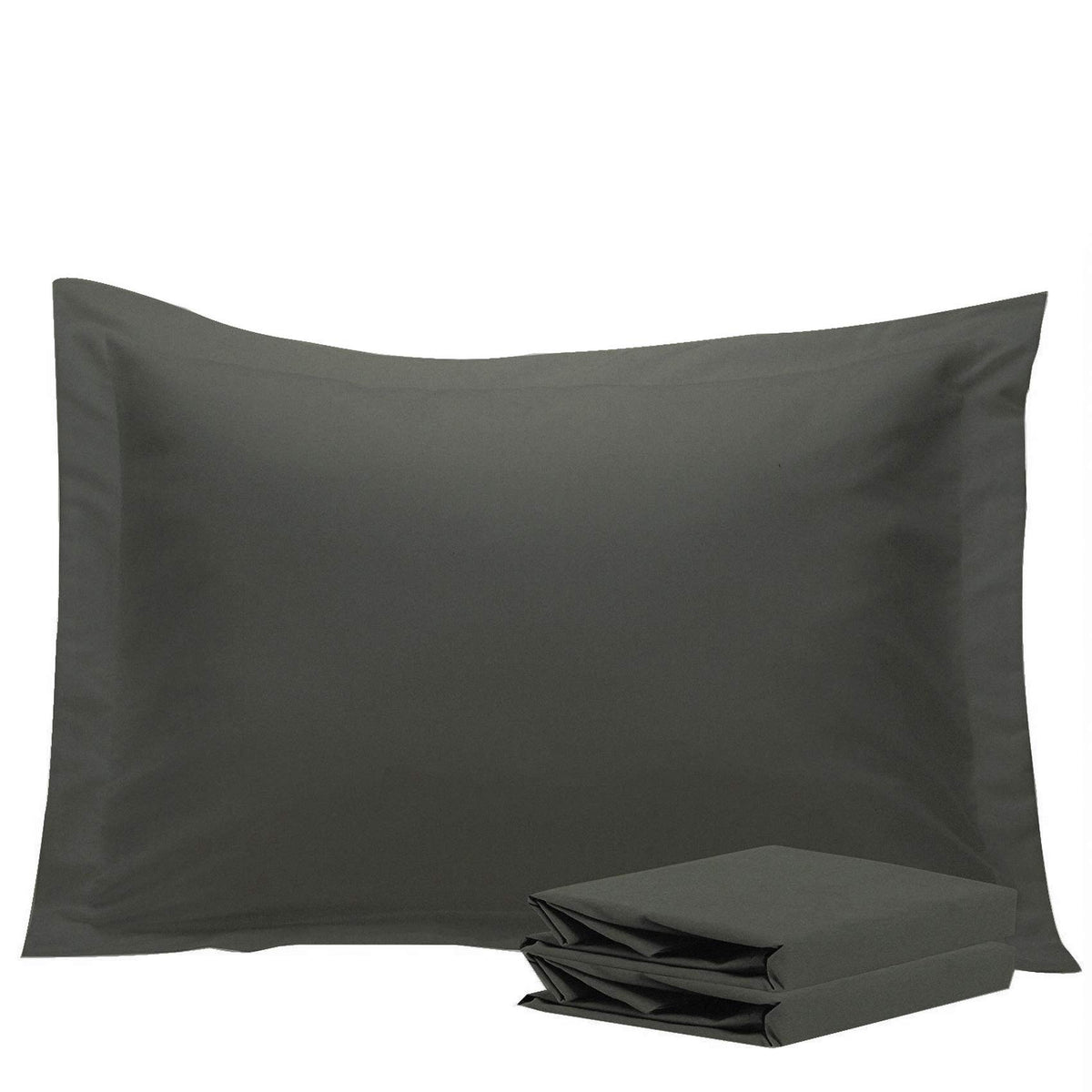 NTBAY Brushed Microfiber Pillow Shams, Soft and Cozy, Wrinkle, Fade, Stain Resistant 2 Pack Pillow Cases